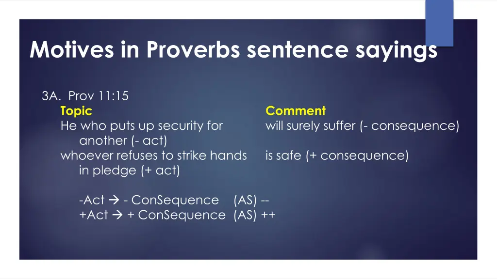 motives in proverbs sentence sayings 2