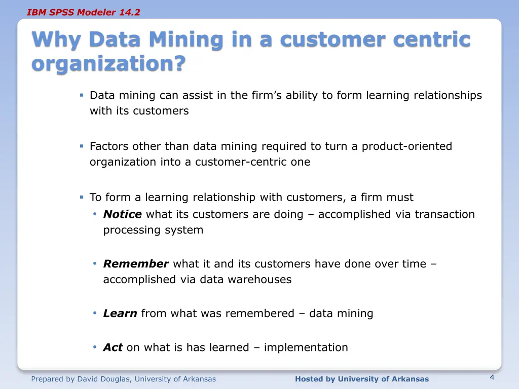 ibm spss modeler 14 2 why data mining