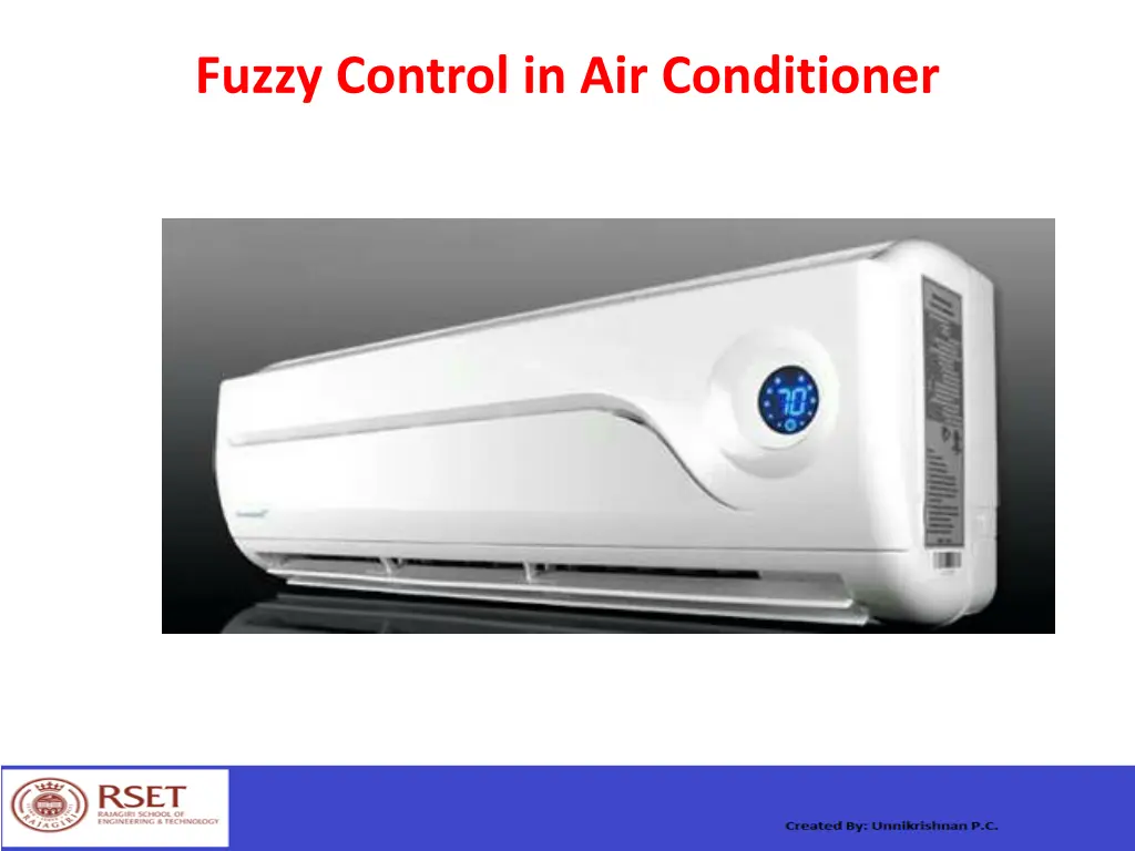 fuzzy control in air conditioner