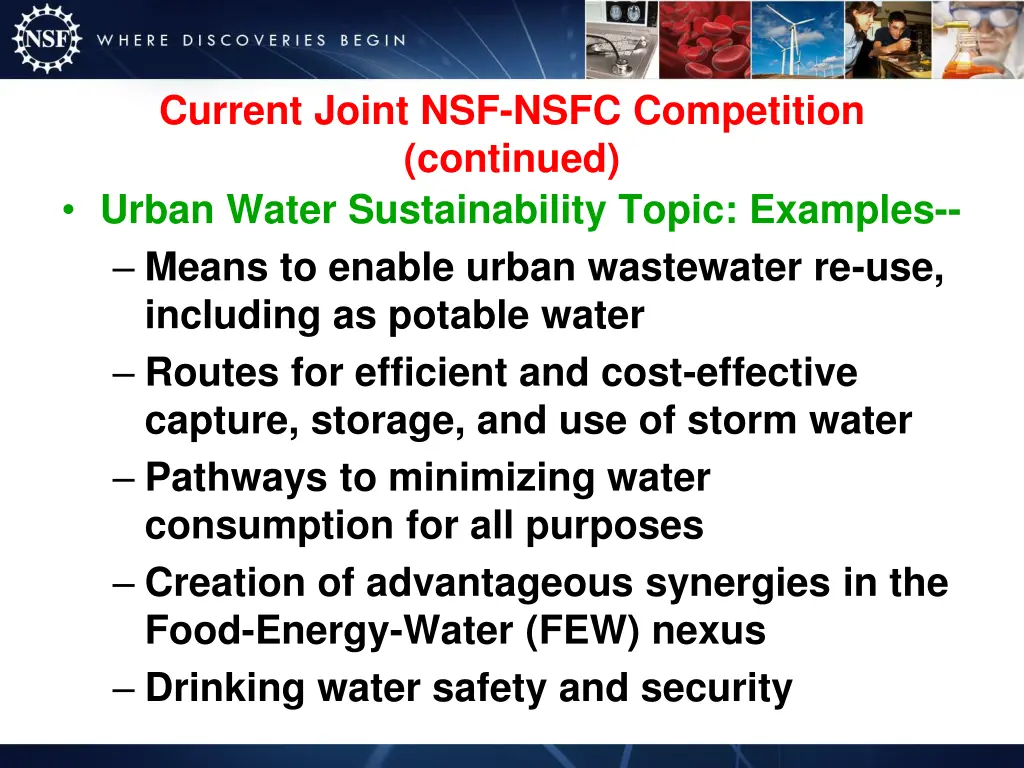 current joint nsf nsfc competition continued 1