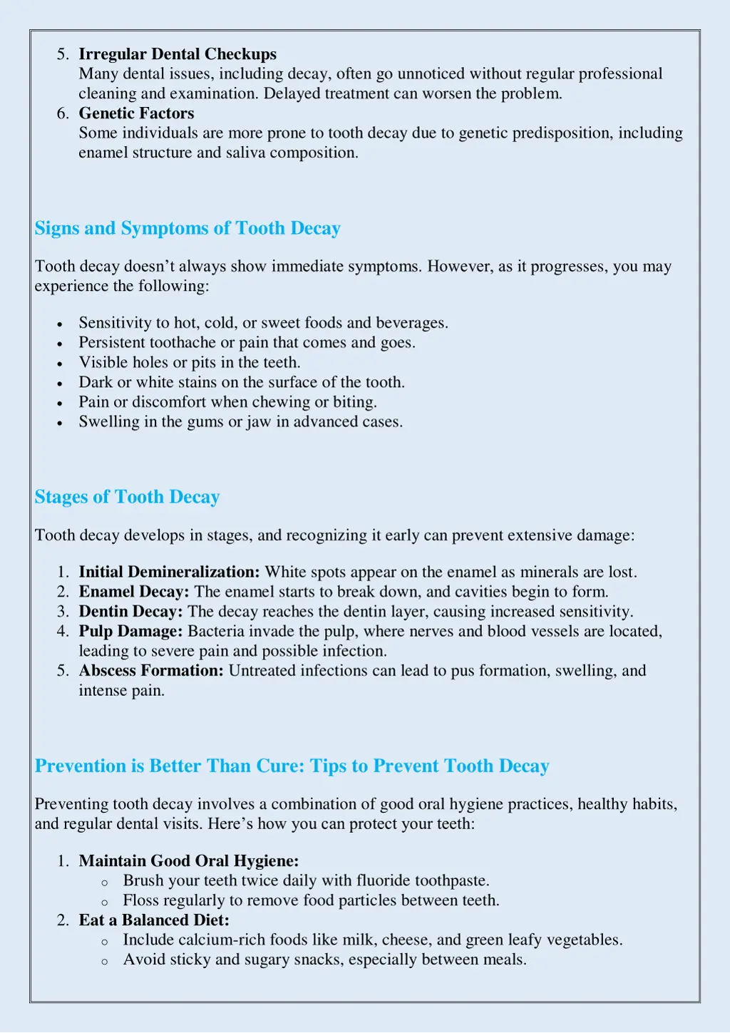 5 irregular dental checkups many dental issues