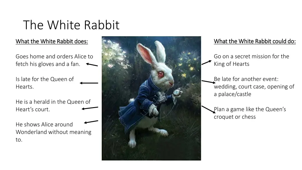 the white rabbit 2