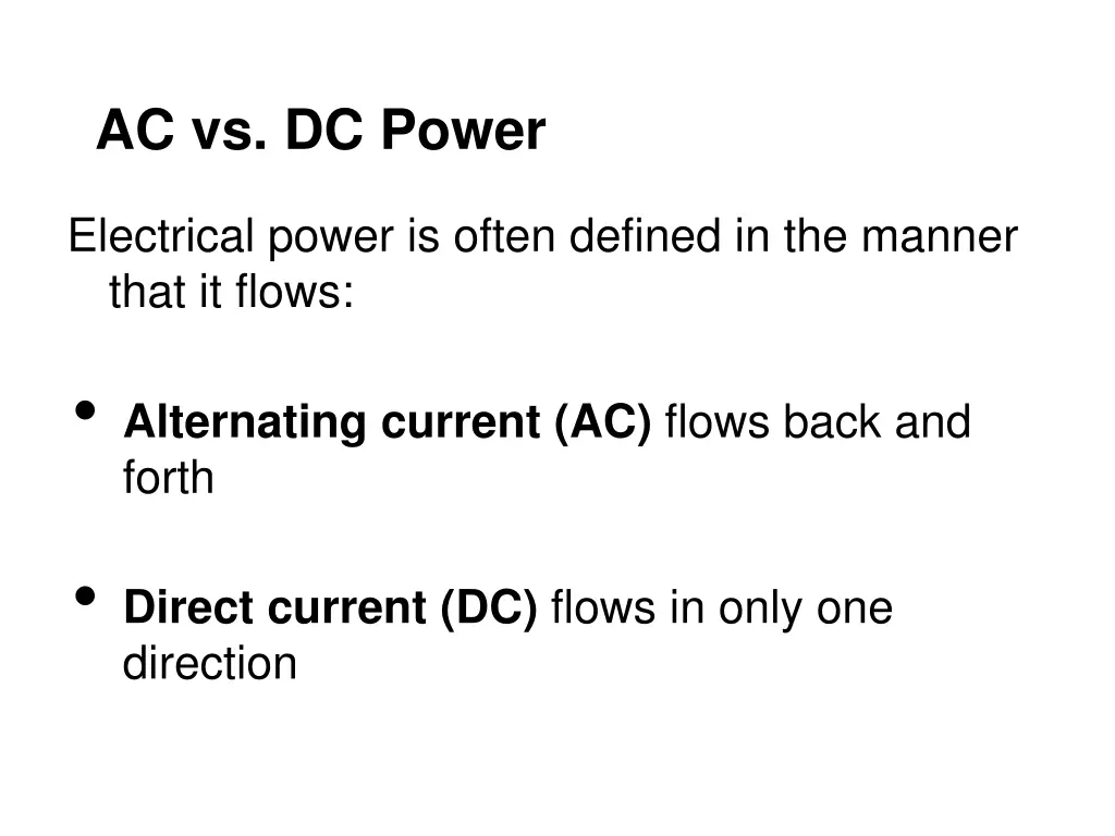 ac vs dc power