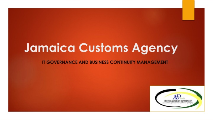 jamaica customs agency