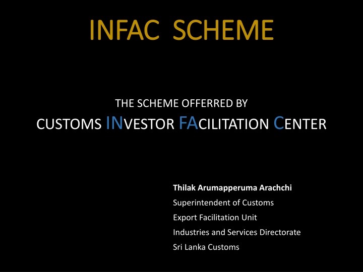 infac scheme infac scheme