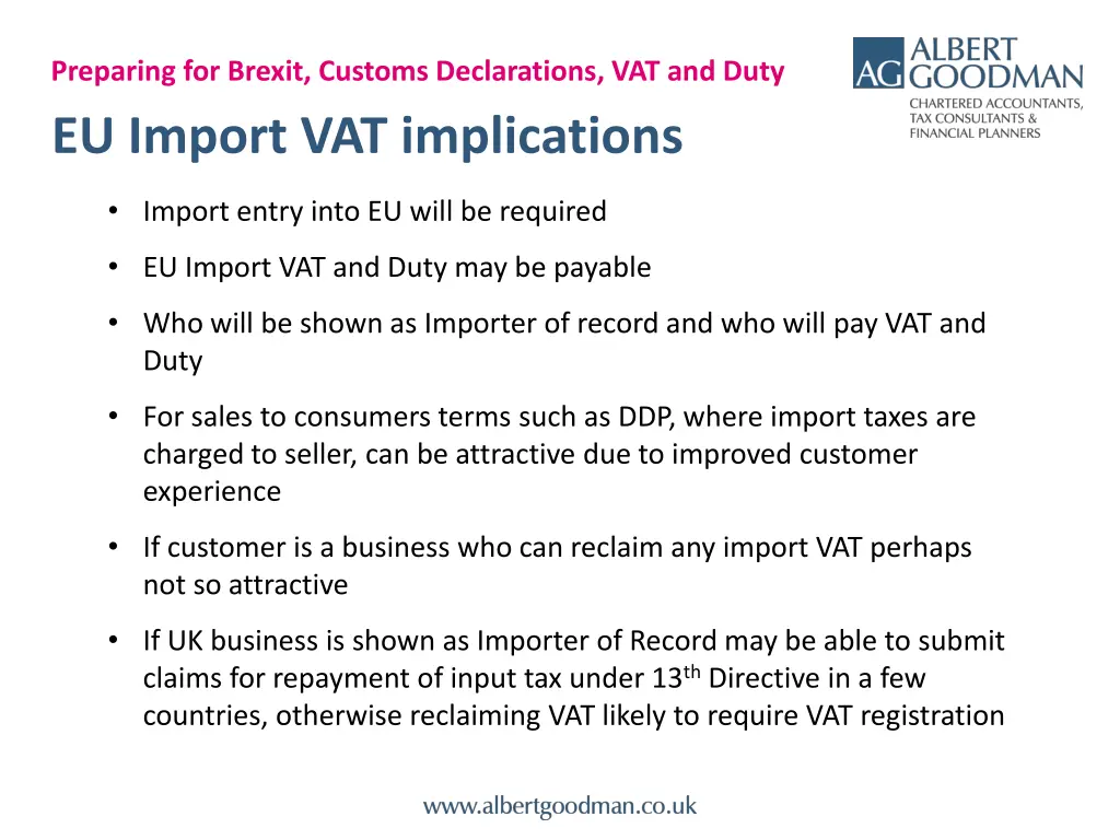 preparing for brexit customs declarations 17