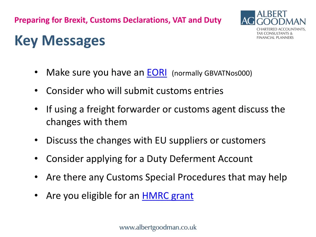 preparing for brexit customs declarations 21