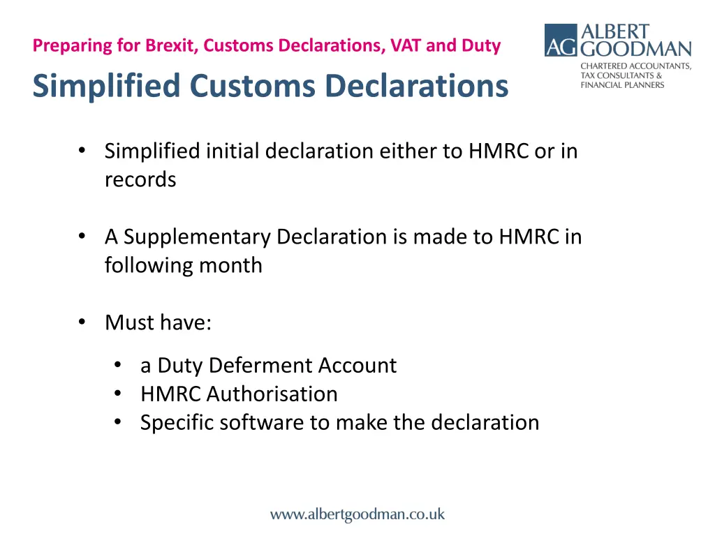 preparing for brexit customs declarations 8