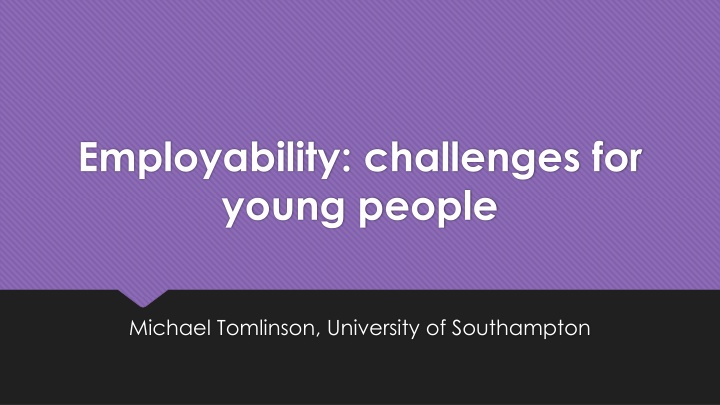 employability challenges for young people