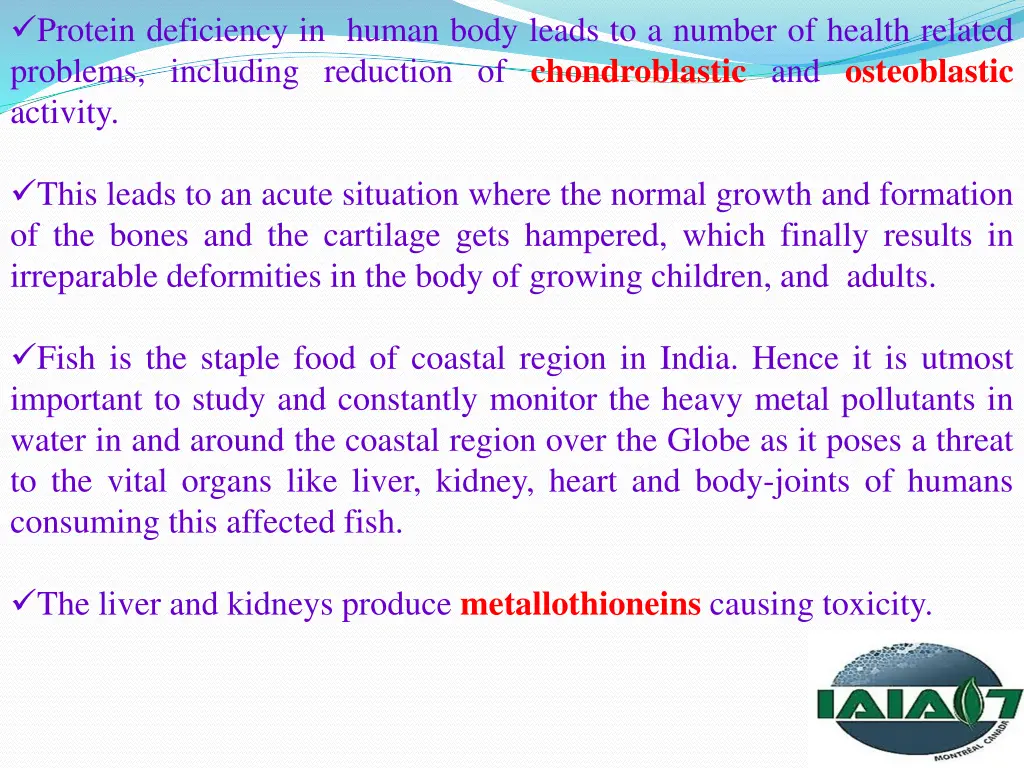 protein deficiency in human body leads