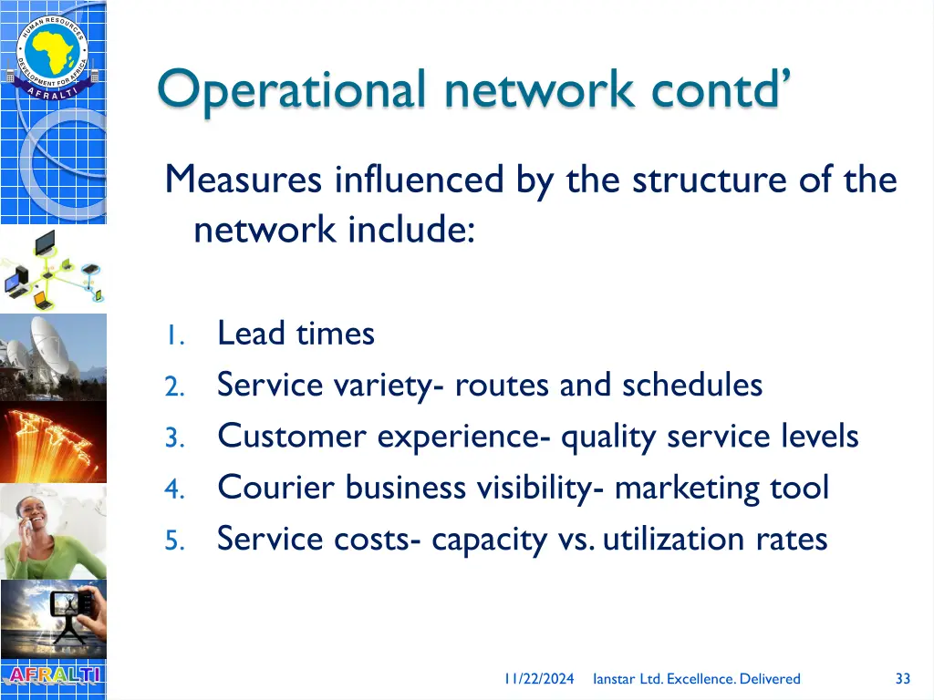 operational network contd 2