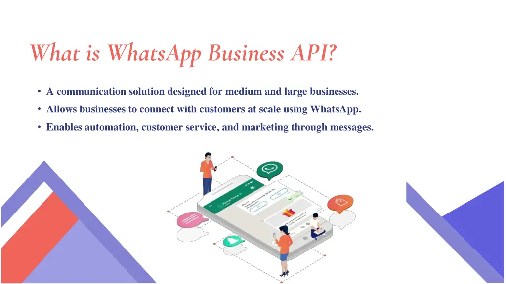 what is whatsapp business api