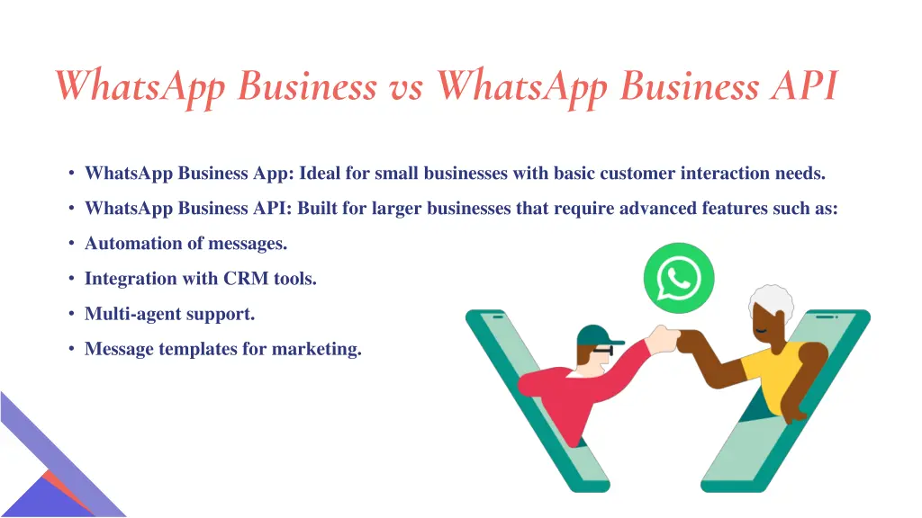 whatsapp business vs whatsapp business api