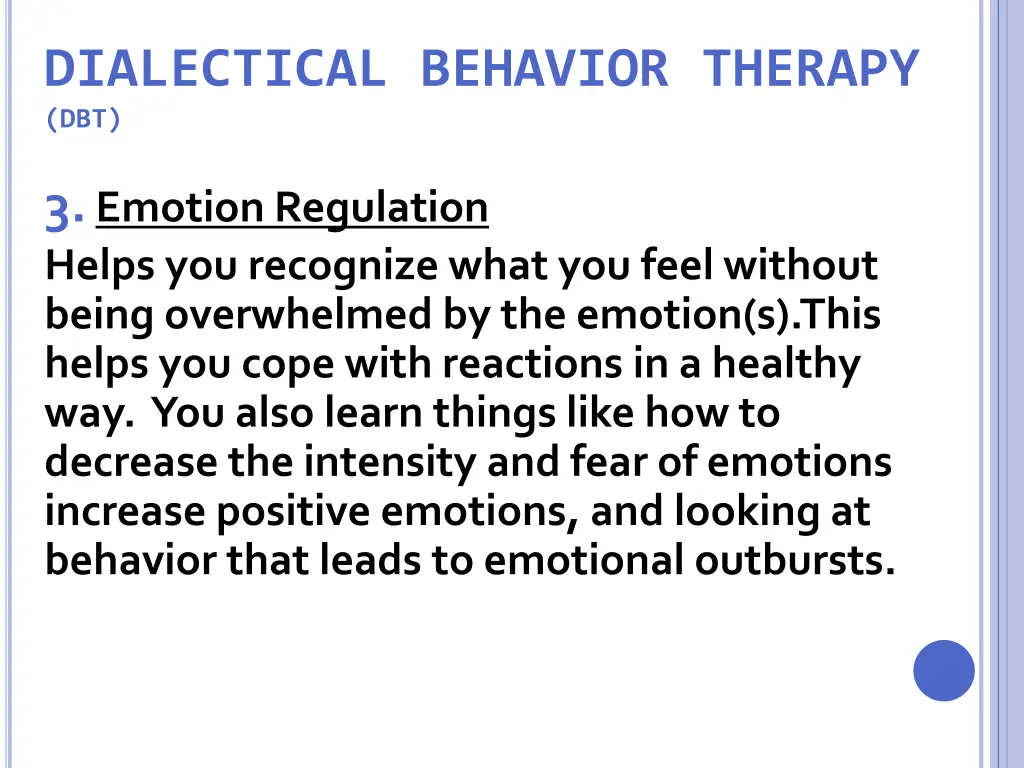 dialectical behavior therapy dbt 1