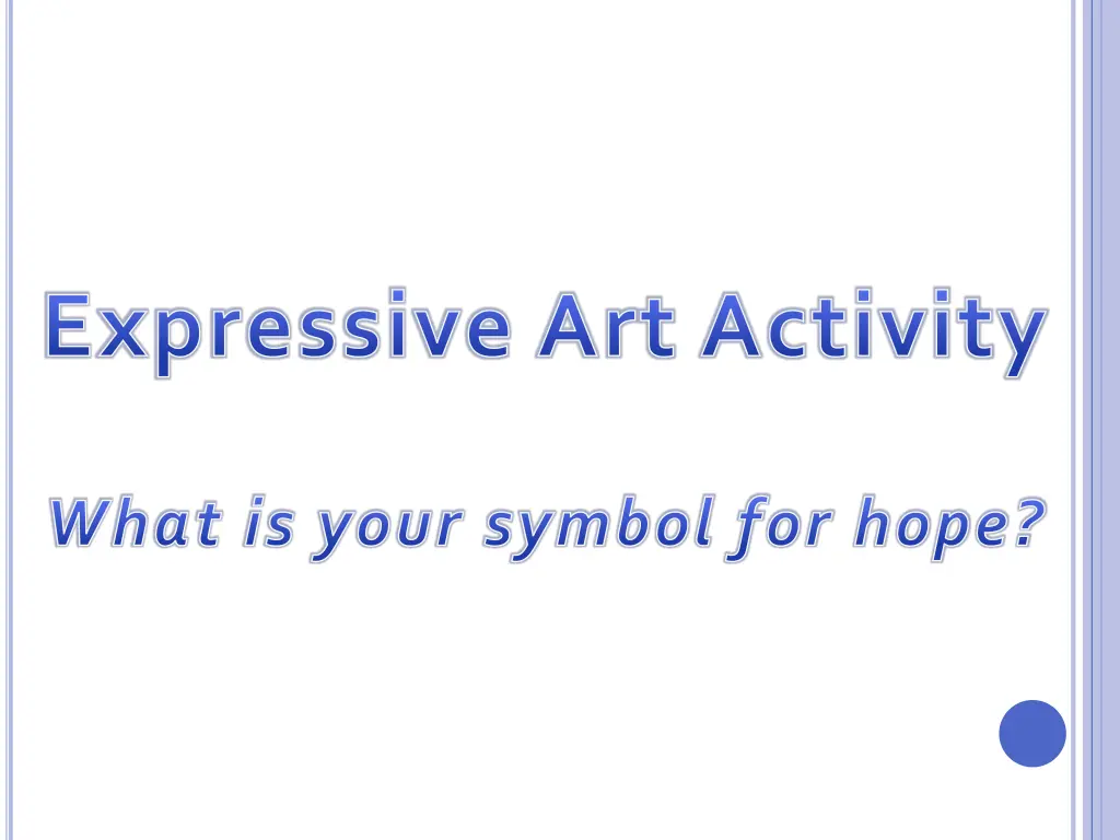 expressive art activity