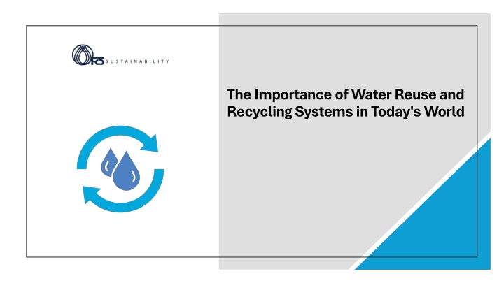 the importance of water reuse and recycling