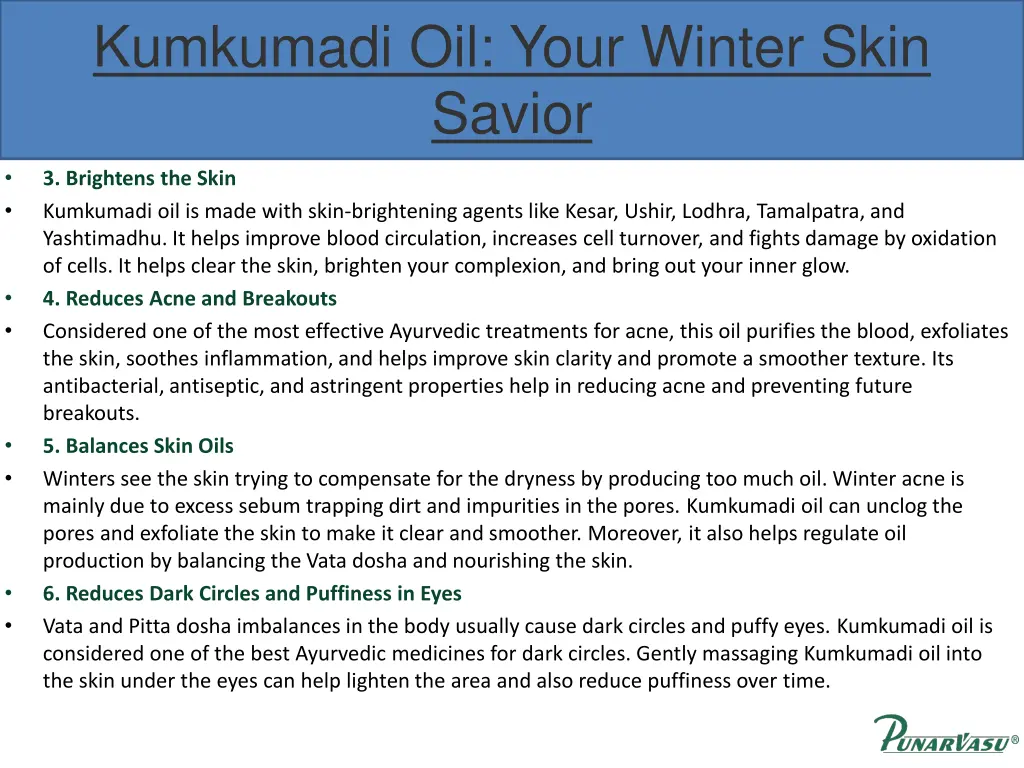 kumkumadi oil your winter skin savior 2