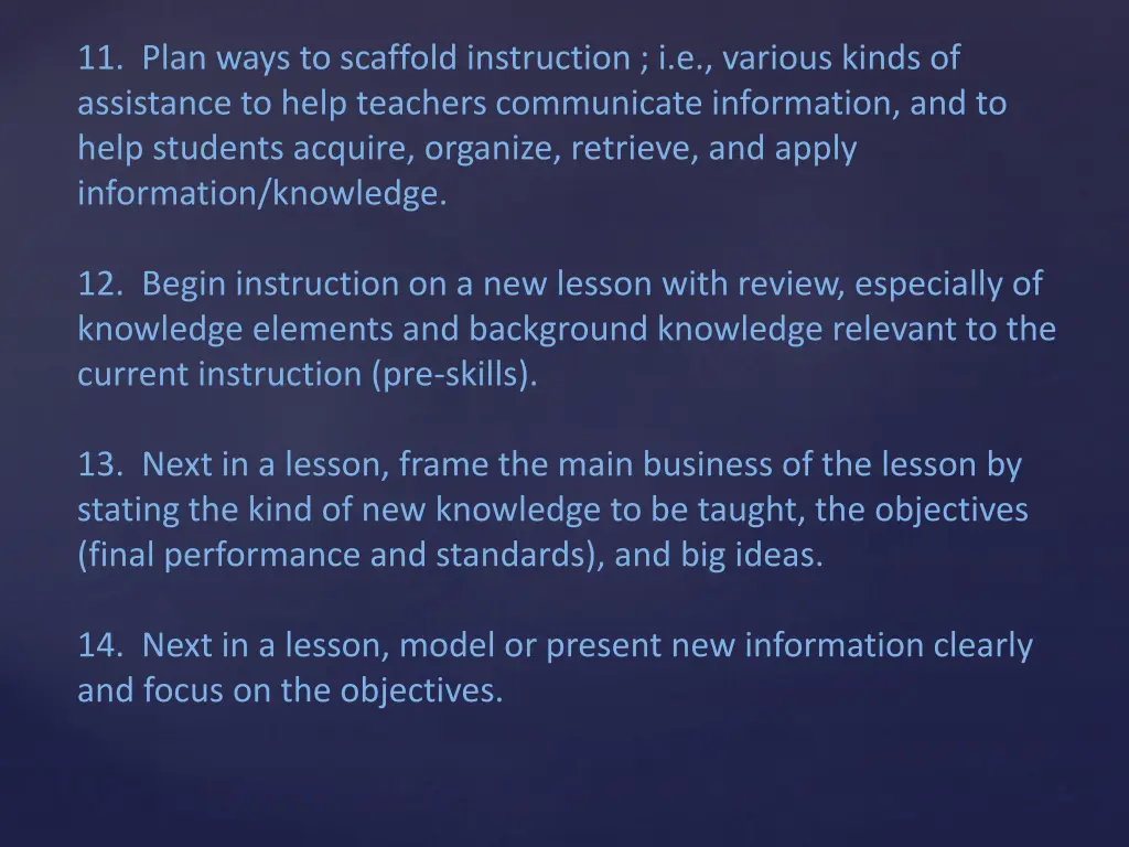 11 plan ways to scaffold instruction i e various