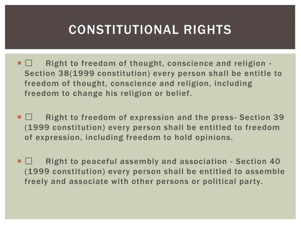 constitutional rights 2