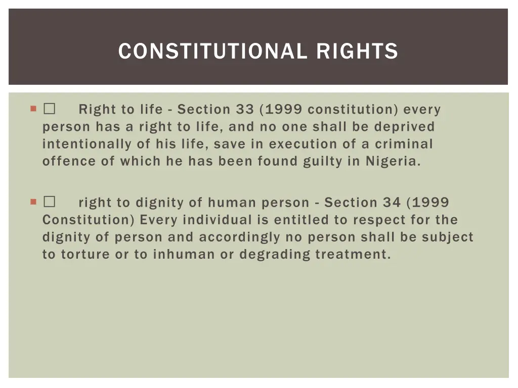 constitutional rights