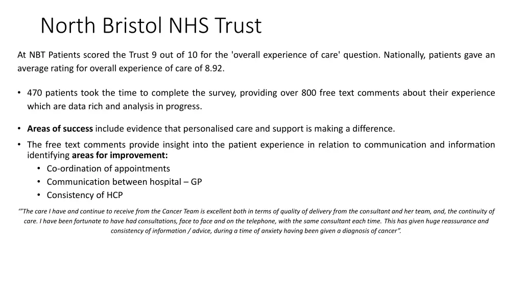 north bristol nhs trust