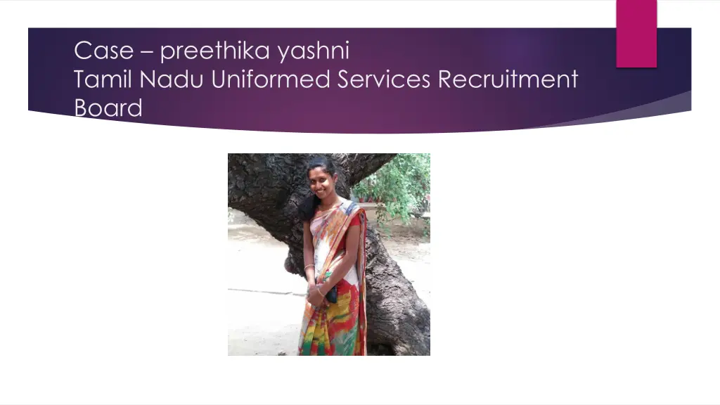 case preethika yashni tamil nadu uniformed