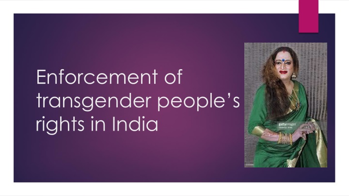 enforcement of transgender people s rights