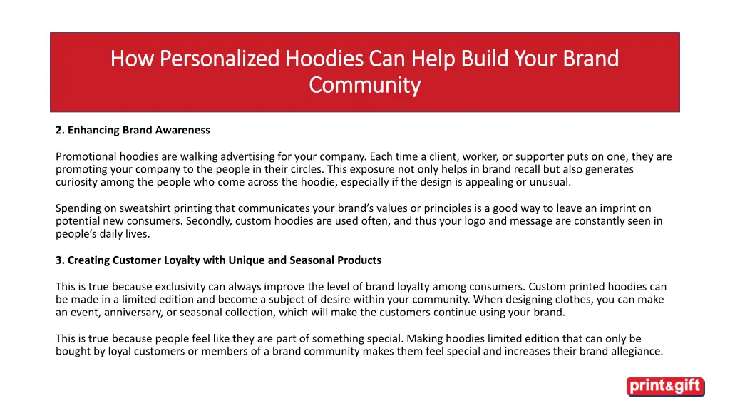 how personalized hoodies can help build your 2