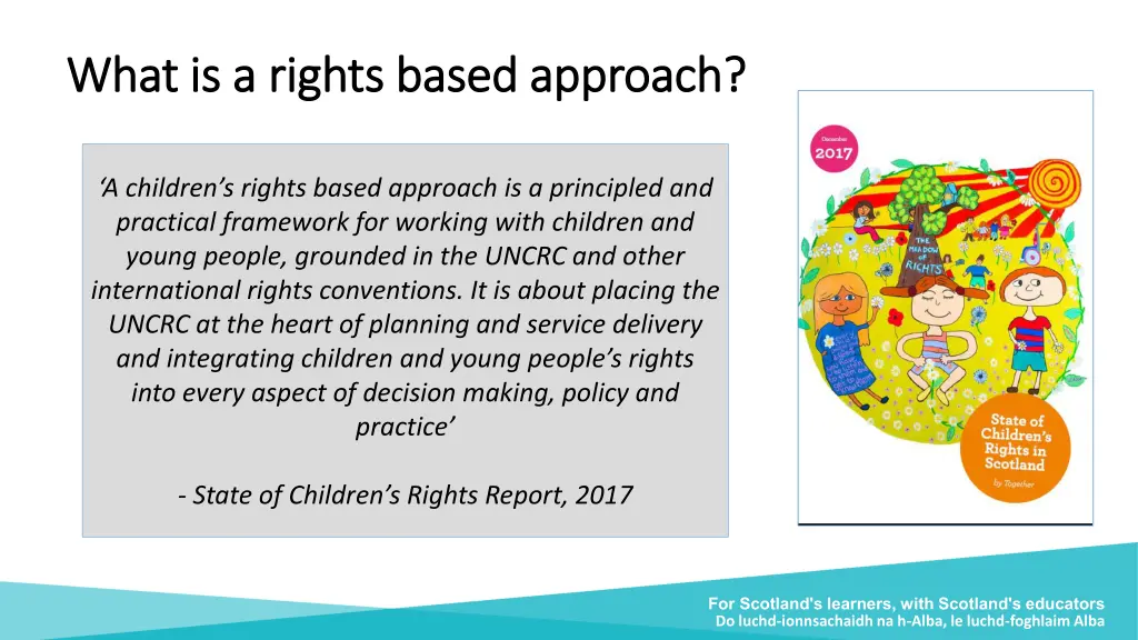 what is a rights based approach what is a rights