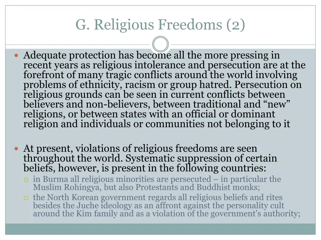 g religious freedoms 2