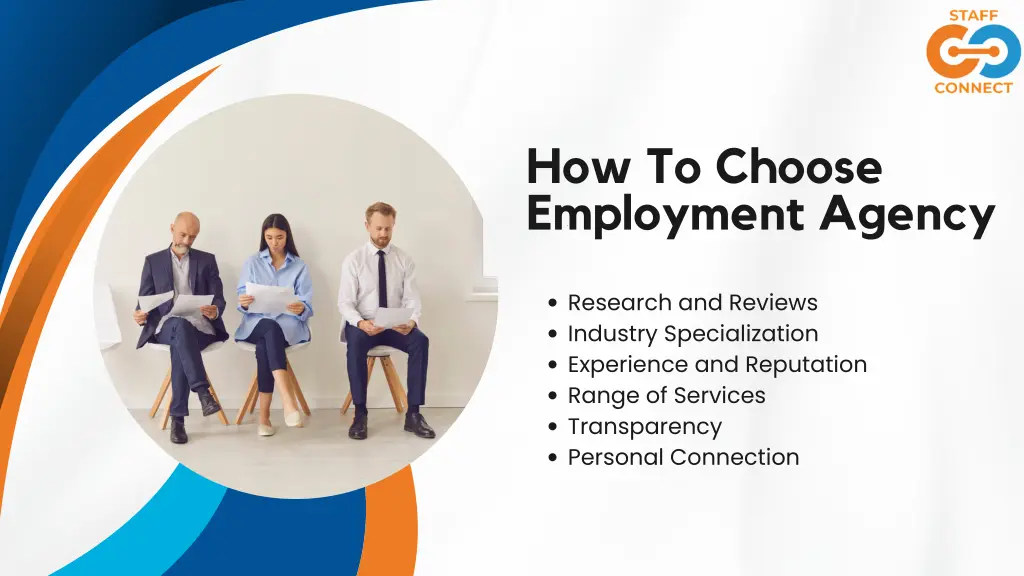 how to choose employment agency