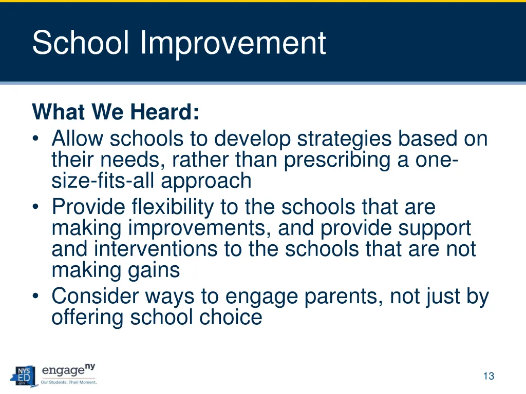 school improvement 2