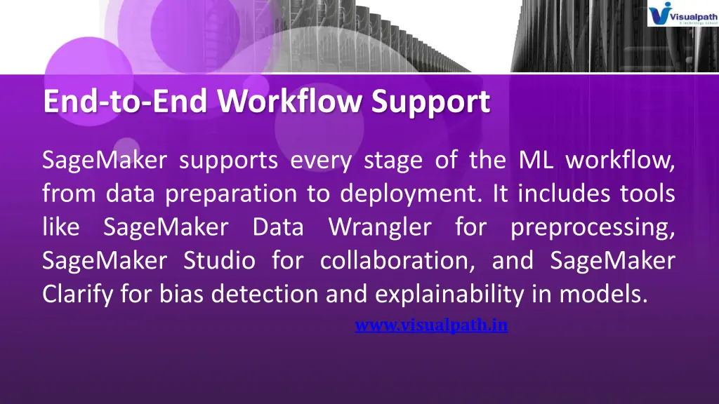 end to end workflow support