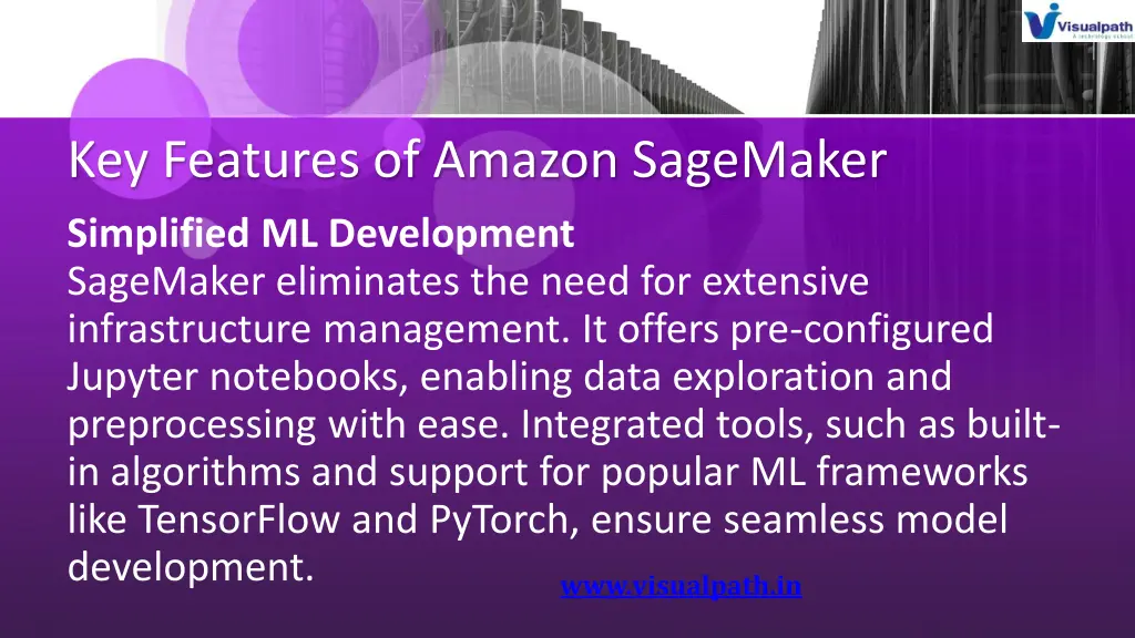 key features of amazon sagemaker