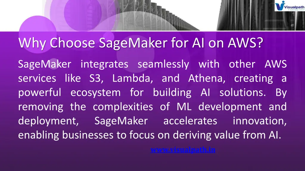 why choose sagemaker for ai on aws