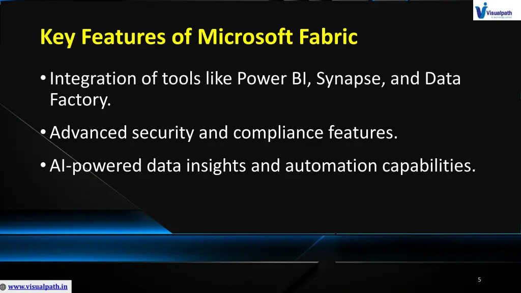 key features of microsoft fabric