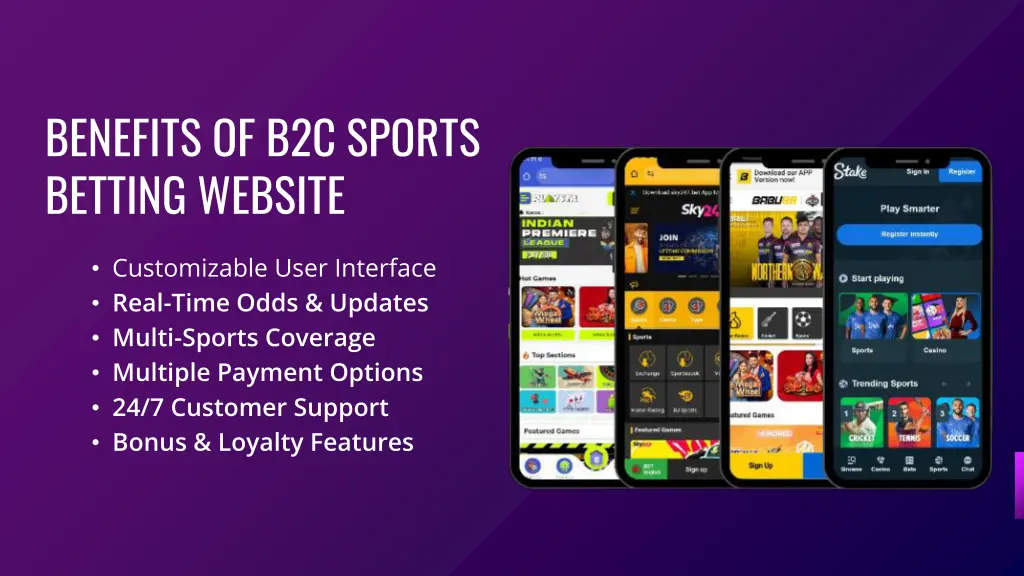 benefits of b2c sports betting website