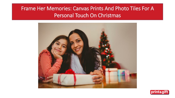 frame her memories canvas prints and photo tiles