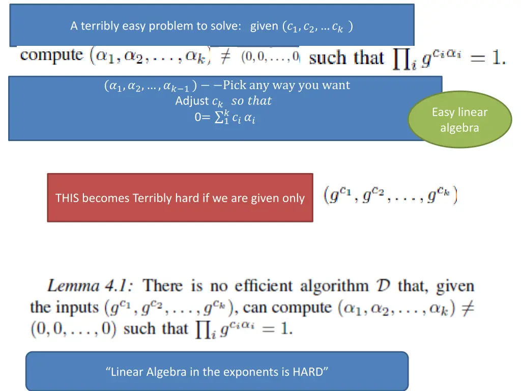 a terribly easy problem to solve given 1 2