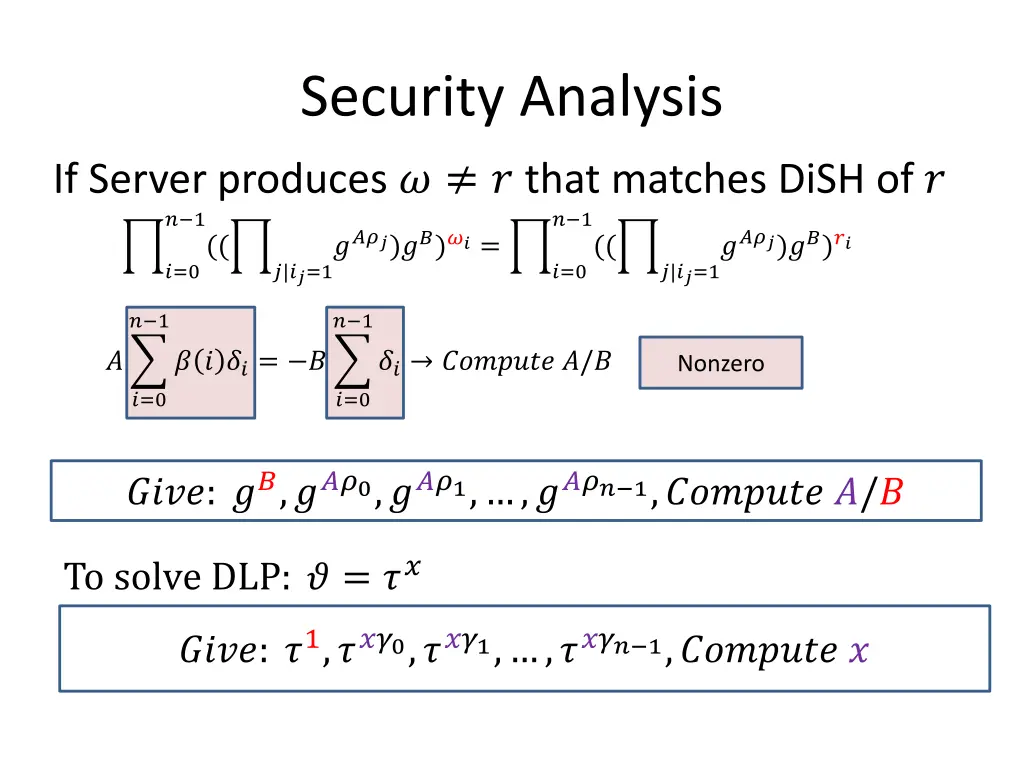 security analysis 1