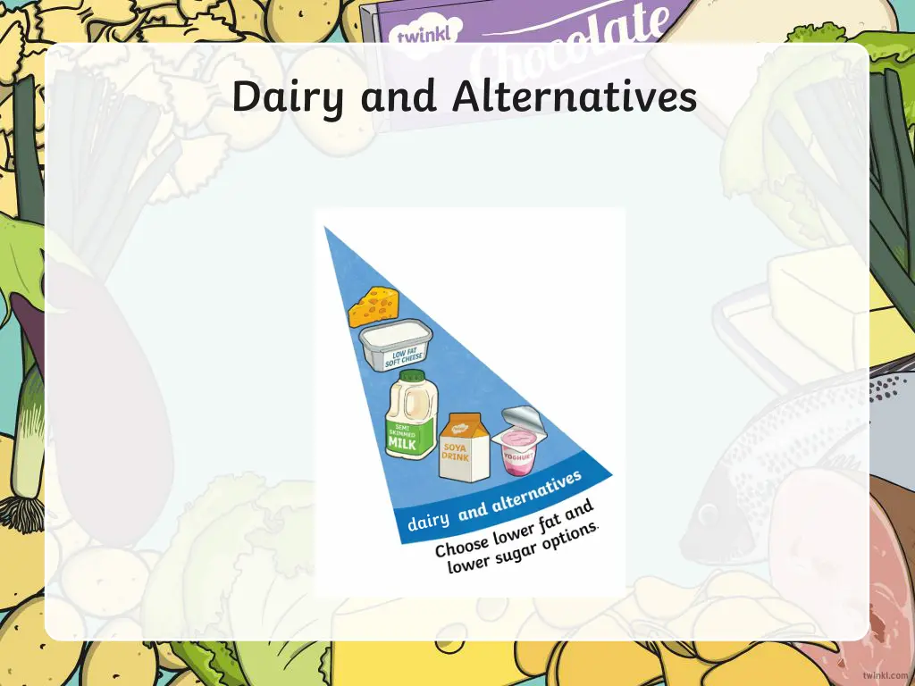 dairy and alternatives