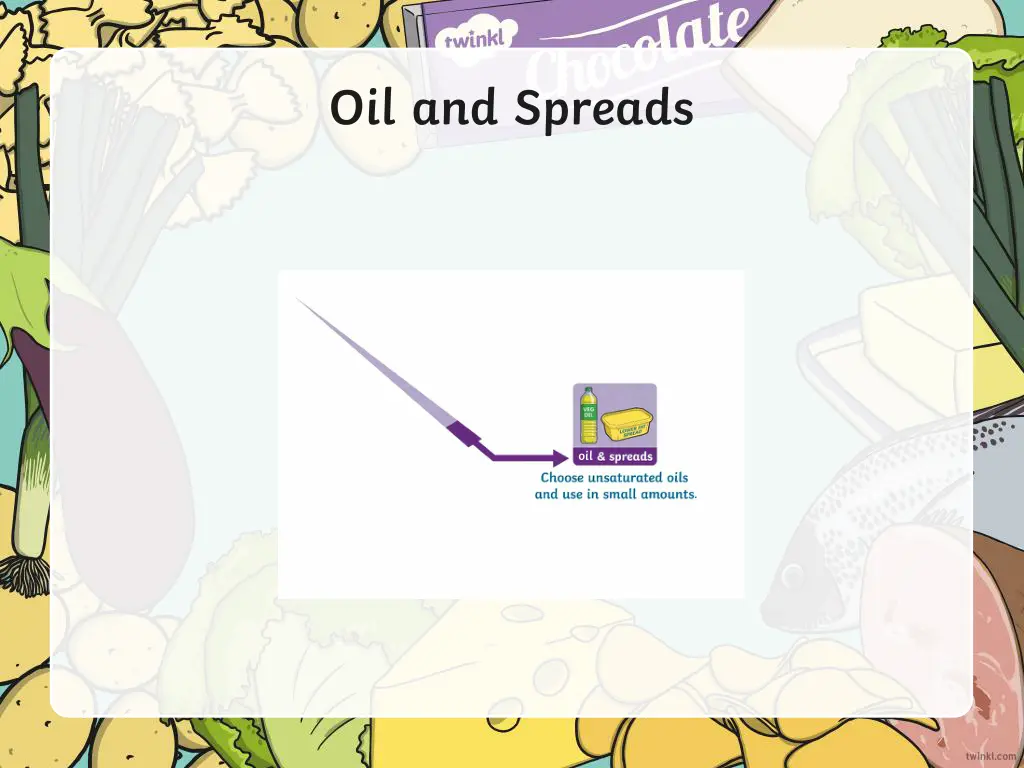 oil and spreads