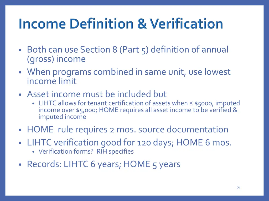 both can use section 8 part 5 definition