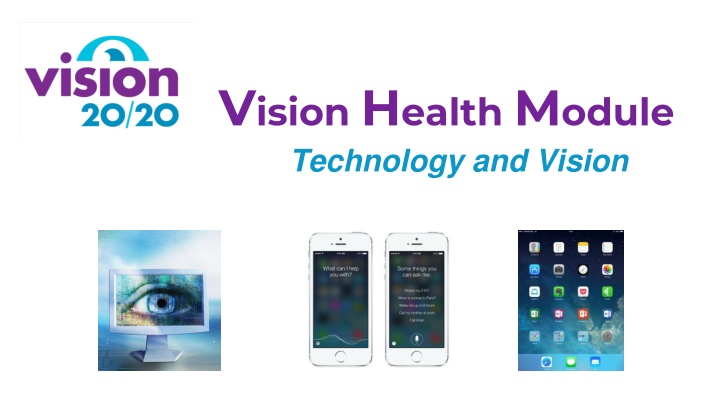 v ision h ealth m odule technology and vision