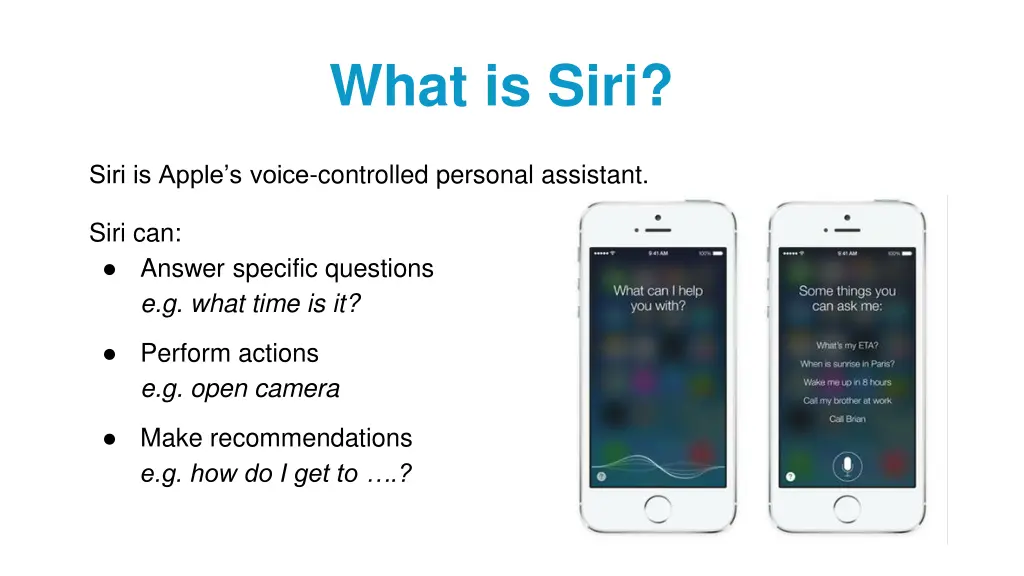 what is siri