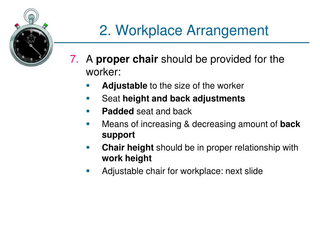 2 workplace arrangement 8