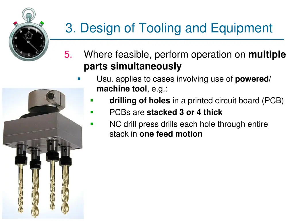 3 design of tooling and equipment 4