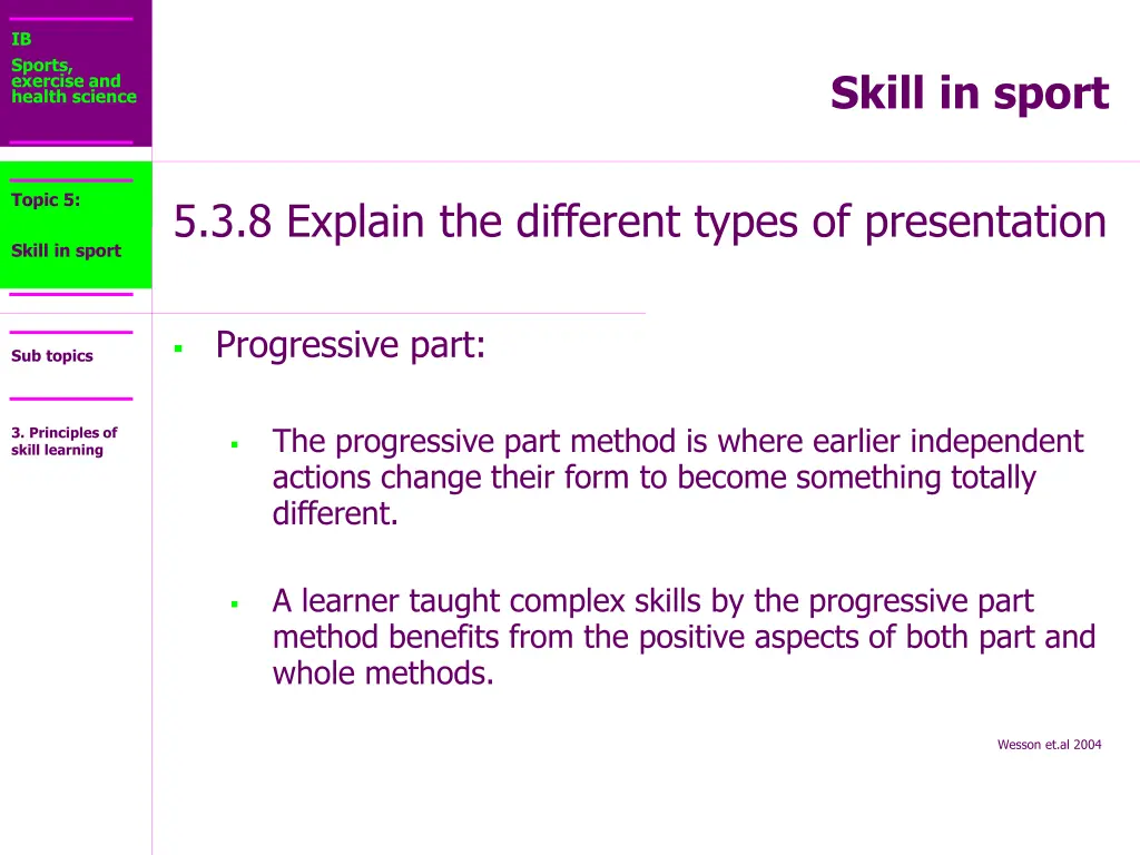 ib sports exercise and health science 39