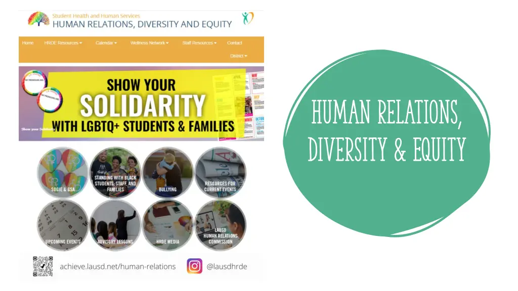 human relations diversity equity