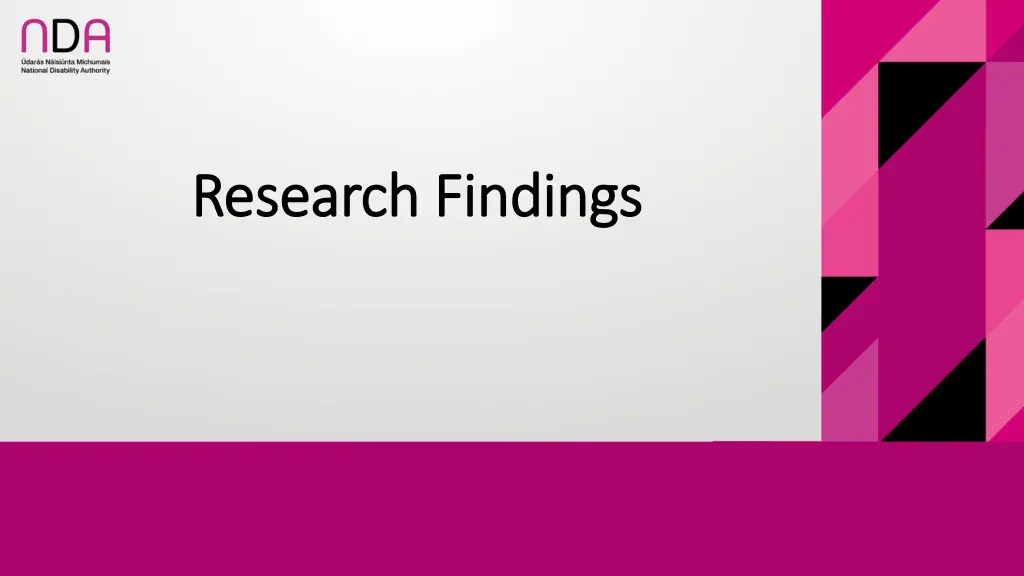 research findings research findings